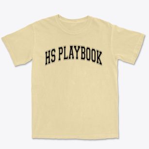 Hs Playbook Varsity Arch Premium Heavyweight T-shirt