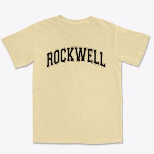 Rockwell Elementary School Varsity Arch Premium Heavyweight T-shirt