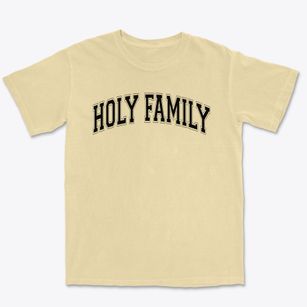 Holy Family School Varsity Arch Premium Heavyweight T-shirt