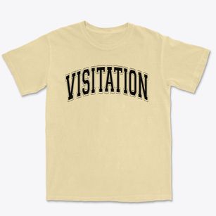 Visitation Elementary School Varsity Arch Premium Heavyweight T-shirt