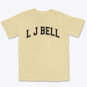 L J Bell Elementary School Varsity Arch Premium Heavyweight T-shirt