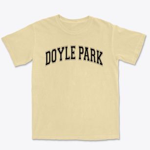 Doyle Park Elementary School Varsity Arch Premium Heavyweight T-shirt