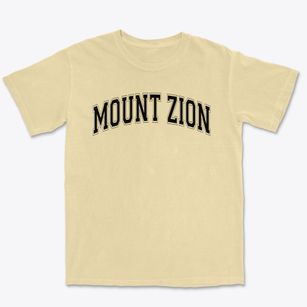 Mount Zion Christian Academy Varsity Arch Premium Heavyweight T-shirt