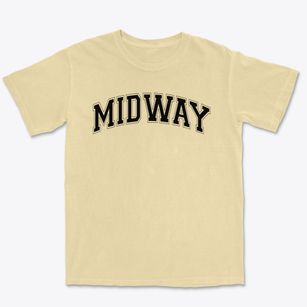 Midway Elementary School Varsity Arch Premium Heavyweight T-shirt
