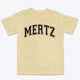 Mertz Elementary School Varsity Arch Premium Heavyweight T-shirt