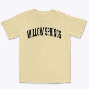 Willow Springs Elementary School Varsity Arch Premium Heavyweight T-shirt
