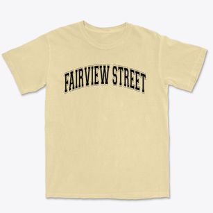 Fairview Street Elementary School Varsity Arch Premium Heavyweight T-shirt