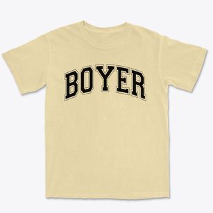Boyer Kindergarten Center Varsity Arch Premium Heavyweight T-shirt