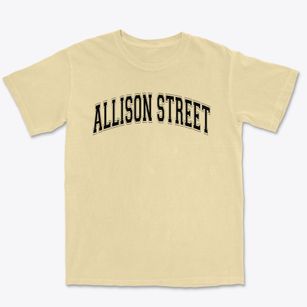 Allison Street Elementary School Varsity Arch Premium Heavyweight T-shirt