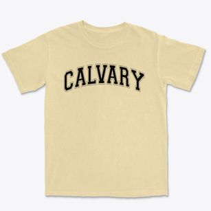 Calvary Christian School Varsity Arch Premium Heavyweight T-shirt