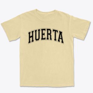 Huerta Elementary School Varsity Arch Premium Heavyweight T-shirt