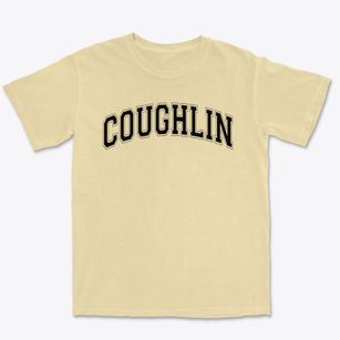 James M. Coughlin High School Varsity Arch Premium Heavyweight T-shirt
