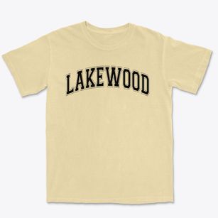 Lakewood High School Varsity Arch Premium Heavyweight T-shirt