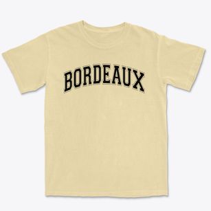 Bordeaux Elementary School Varsity Arch Premium Heavyweight T-shirt