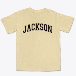 Jackson Middle School Varsity Arch Premium Heavyweight T-shirt