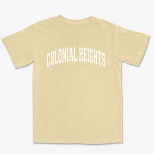 Colonial Heights High School Varsity Arch Premium Heavyweight T-shirt