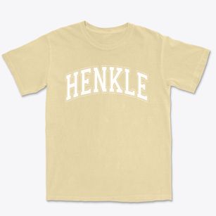 Henkle Middle School Varsity Arch Premium Heavyweight T-shirt