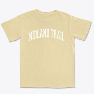 Midland Trail High School Varsity Arch Premium Heavyweight T-shirt