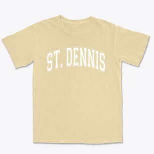 Saint Dennis School Varsity Arch Premium Heavyweight T-shirt