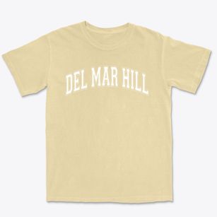 Del Mar Hill Academy Varsity Arch Premium Heavyweight T-shirt