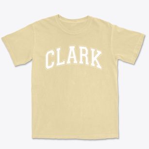 Clark Elementary School Varsity Arch Premium Heavyweight T-shirt