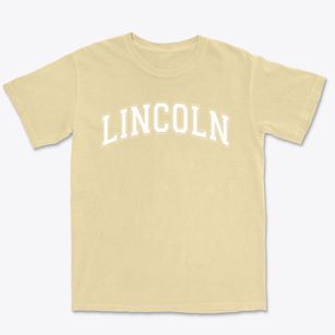 Lincoln High School Varsity Arch Premium Heavyweight T-shirt