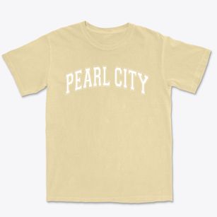 Pearl City Elementary School Varsity Arch Premium Heavyweight T-shirt