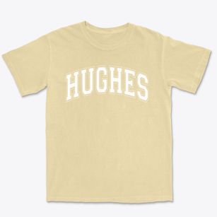 Charles Evans Hughes Elementary School Varsity Arch Premium Heavyweight T-shirt