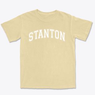 Stanton Elementary School Varsity Arch Premium Heavyweight T-shirt