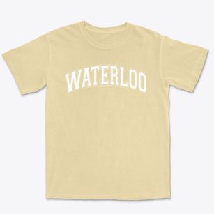 Waterloo Christian School Varsity Arch Premium Heavyweight T-shirt