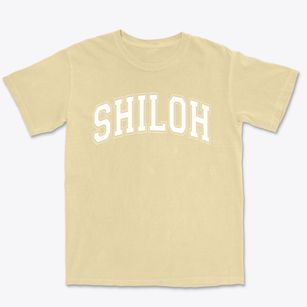 Shiloh Christian School Varsity Arch Premium Heavyweight T-shirt