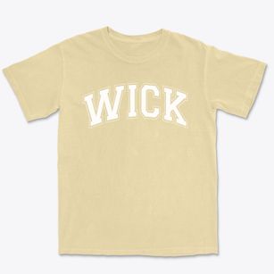 Wick Elementary School Varsity Arch Premium Heavyweight T-shirt