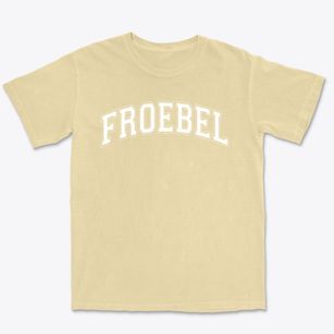 Froebel Elementary School Varsity Arch Premium Heavyweight T-shirt