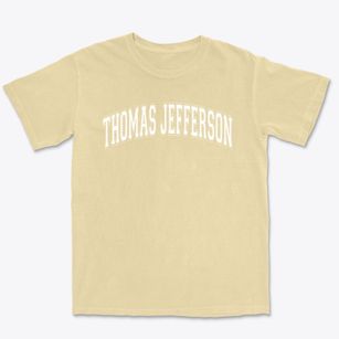 Thomas Jefferson Elementary School Varsity Arch Premium Heavyweight T-shirt