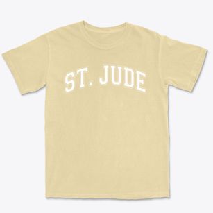 St. Jude Varsity Arch Premium Heavyweight T-shirt