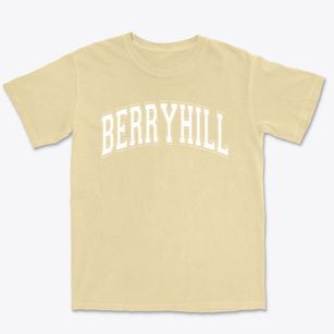 Berryhill Junior High School Varsity Arch Premium Heavyweight T-shirt