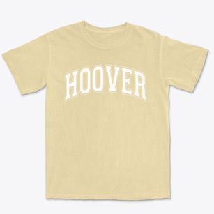 Hoover Elementary School Varsity Arch Premium Heavyweight T-shirt