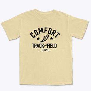 Comfort High School Track and Field Premium Heavyweight T-shirt