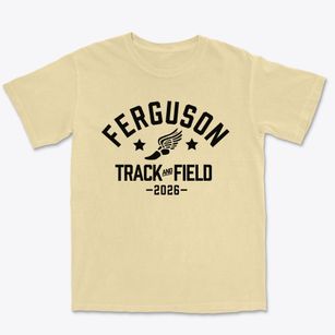Ferguson Elementary School Track and Field Premium Heavyweight T-shirt