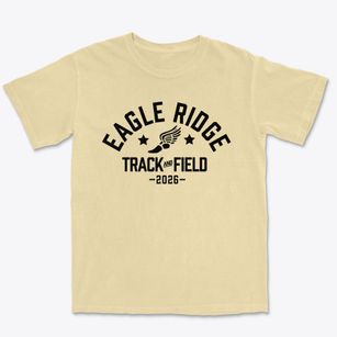 Eagle Ridge Middle School Track and Field Premium Heavyweight T-shirt