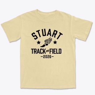 Early Childhood Center At Stuart Track and Field Premium Heavyweight T-shirt