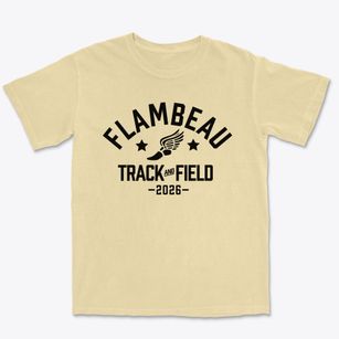 Flambeau School Track and Field Premium Heavyweight T-shirt