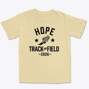 Hope Continuation High School Track and Field Premium Heavyweight T-shirt
