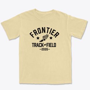 Frontier High School Track and Field Premium Heavyweight T-shirt