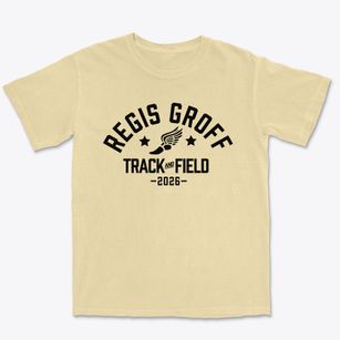Regis Groff Track and Field Premium Heavyweight T-shirt