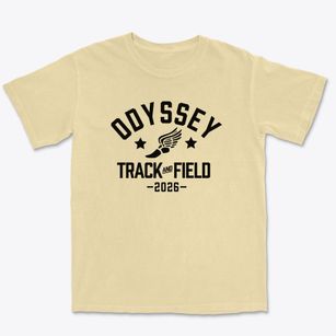 Odyssey School Track and Field Premium Heavyweight T-shirt