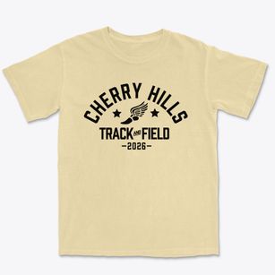 Cherry Hills Christian School Track and Field Premium Heavyweight T-shirt
