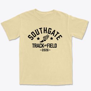 Southgate Christian School Track and Field Premium Heavyweight T-shirt