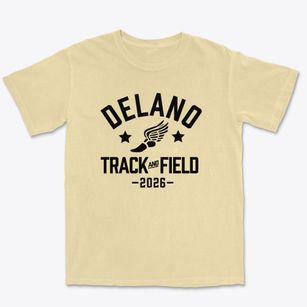 Delano Child Parent Center & Elementary Track and Field Premium Heavyweight T-shirt