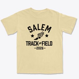 Salem Lutheran School Track and Field Premium Heavyweight T-shirt